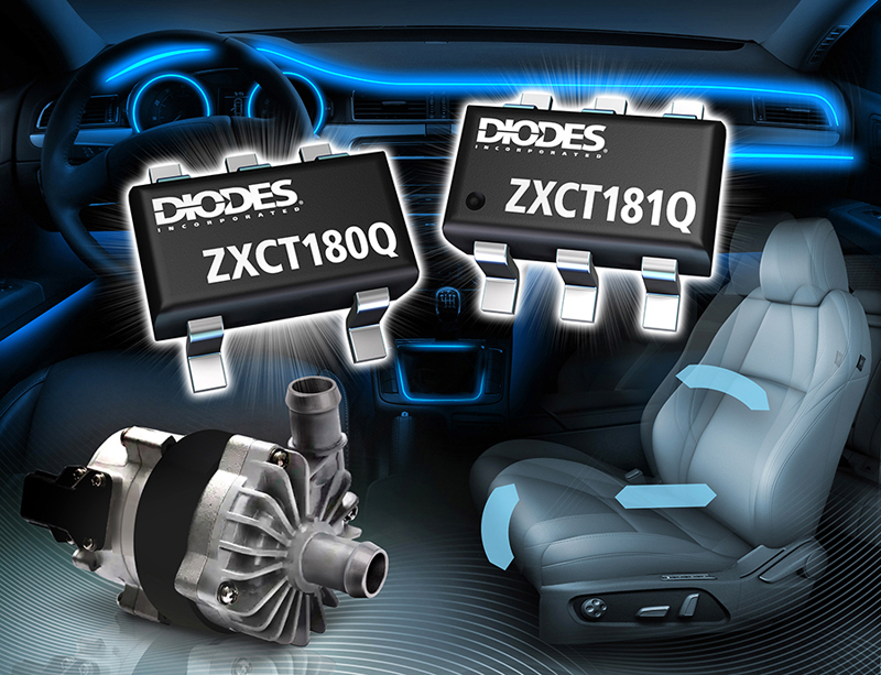 Dior launches ZXCT18xQ series high-precision current shunt monitor that meets automotive standards