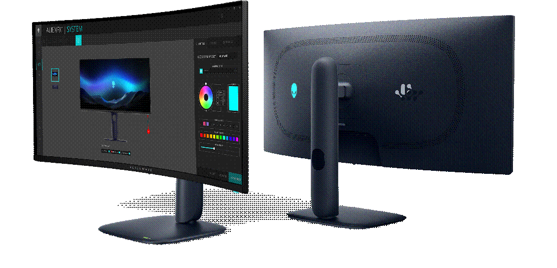 The peak of new Alienware and Dell monitors is coming, expanding the horizons of office and entertainment