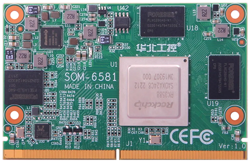North China Industrial Control SOM -6581: AIoT Embedded Core Board with Strong AI Computing Power and Scalability