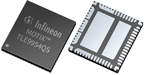 英飞凌推出首款集成微控制器和功率级的MOTIX电机控制SiP，助力客户实现比邮票更小的设计